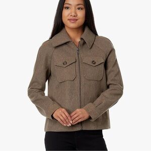 Avec Les Filles Chill Zip Up Relaxed Jacket Women’s Size M Academic Layering